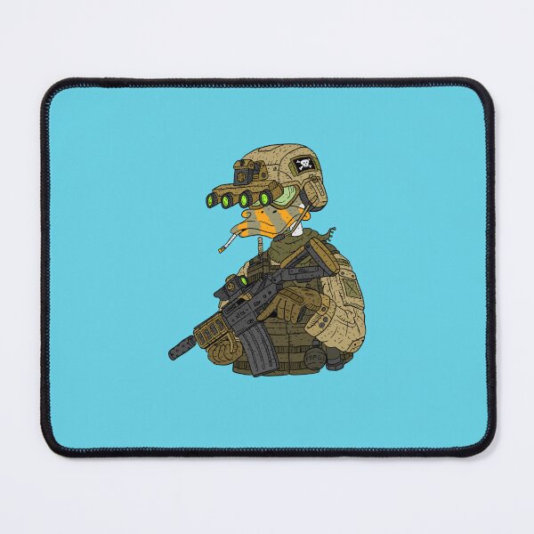 Item preview, special forces duck. army soldier.  Sticker designed and sold by MargittaOtt.