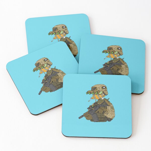 Item preview, special forces duck. army soldier.  Sticker designed and sold by MargittaOtt.