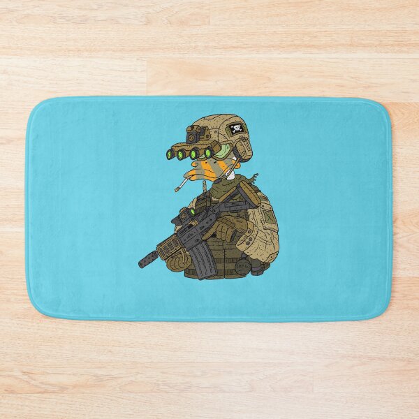 Item preview, special forces duck. army soldier.  Sticker designed and sold by MargittaOtt.