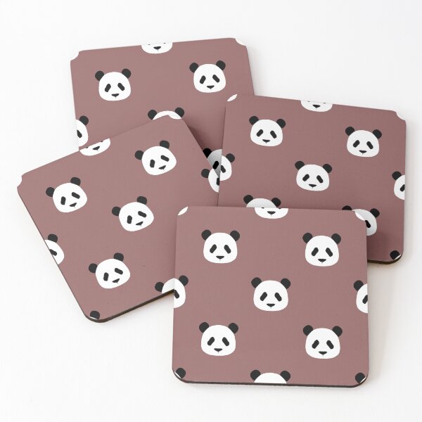 Item preview, Rose Taupe - Minimalist Pandas designed and sold by Amanda Roos.