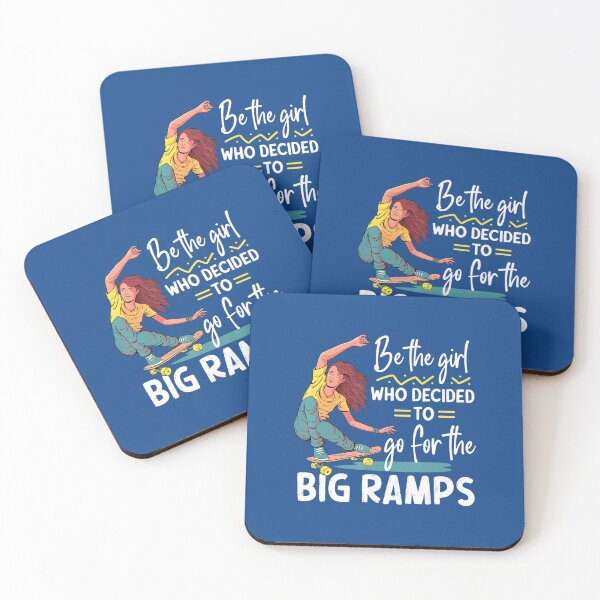 Item preview, Skateboard Girl Big Ramps Motivational designed and sold by TrungRew.