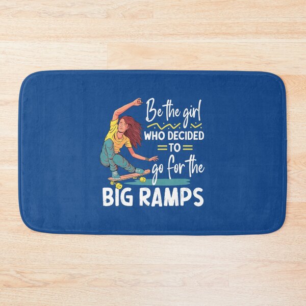Item preview, Skateboard Girl Big Ramps Motivational designed and sold by TrungRew.