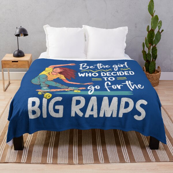 Item preview, Skateboard Girl Big Ramps Motivational designed and sold by TrungRew.