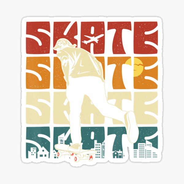"Skateboard Gamer Skateboard Skateboarding Skateboards" Sticker for