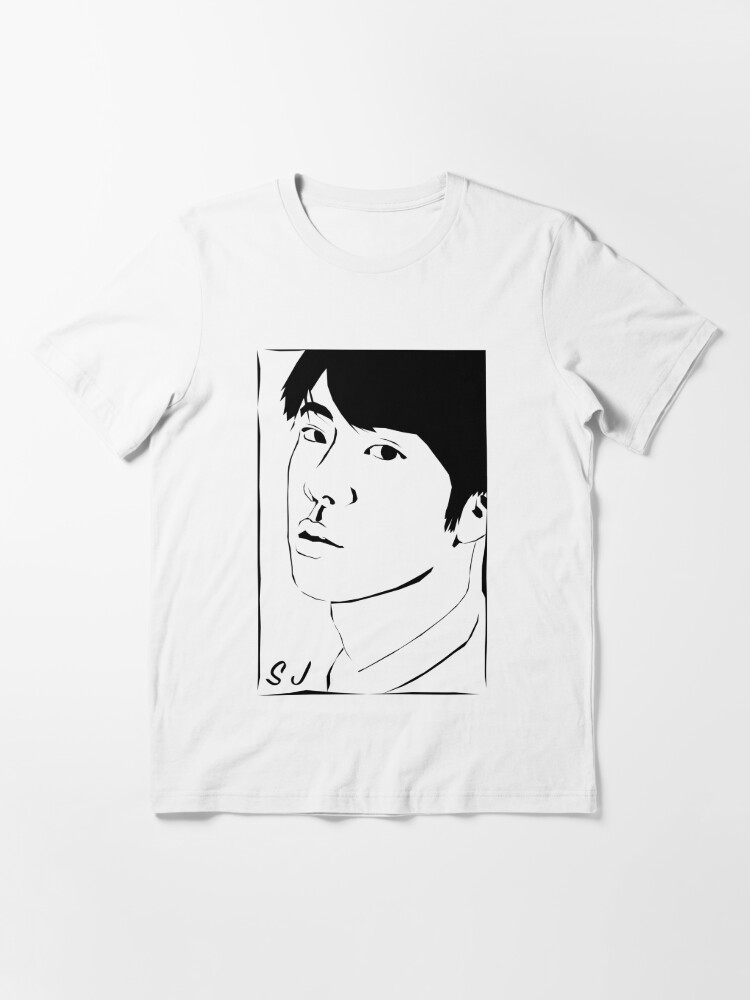 BTS Jin side profile Essential T-Shirt for Sale by NMBDesign