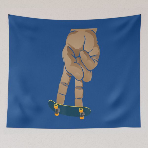 Item preview, Skateboard Fingerboard Cartoon Finger Skate designed and sold by TrungRew.