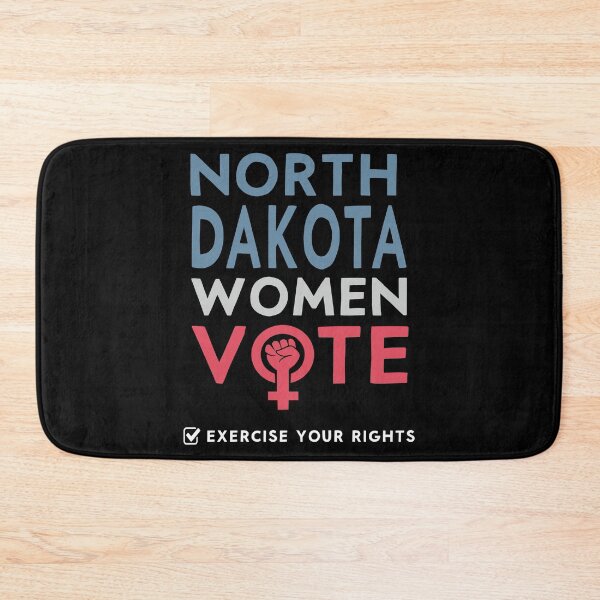 Item preview, North Dakota Women Vote Voter 2022 Election Feminist Women design designed and sold by Merchking1.