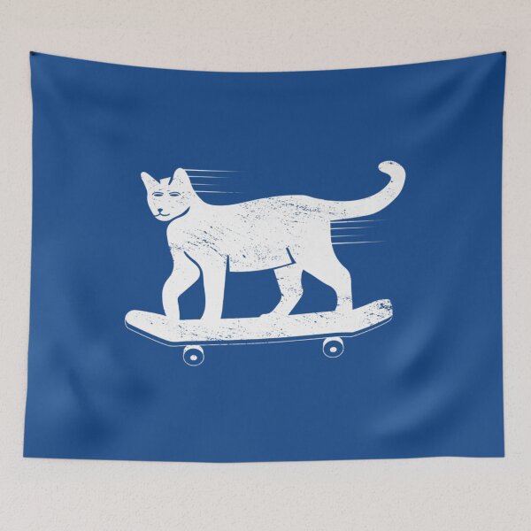Item preview, Skateboard Cat Dad Mom Skateboarding Skater Life Kitty Lover designed and sold by TrungRew.