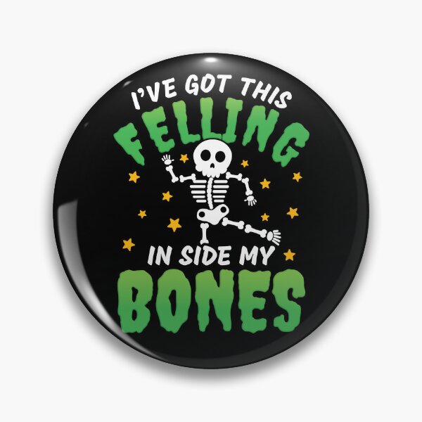 Item preview, I've Got This Feeling Inside My Bones, Funny Skeleton Shirt, Halloween Skeleton Costume, Cute Skeleton Shirt, Dancing Skeletons Halloween Clothes designed and sold by praewapy.