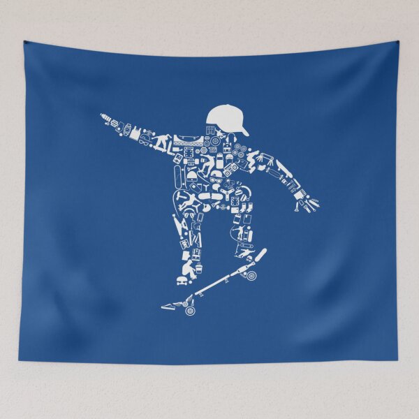 Item preview, Skateboard Calligram Loves Skateboarding designed and sold by TrungRew.