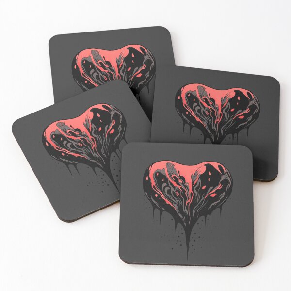 Item preview, Ink Drop Heart designed and sold by phantatomic.