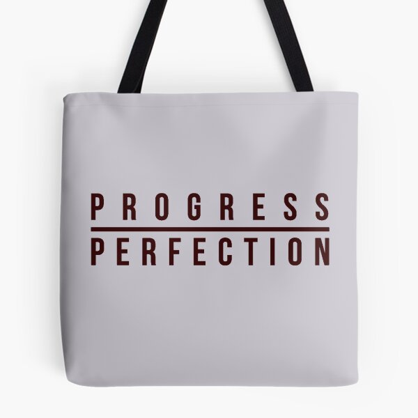 Aperçu de l'œuvre Le progrès plutôt que la perfection créée et vendue par TonsPOD.