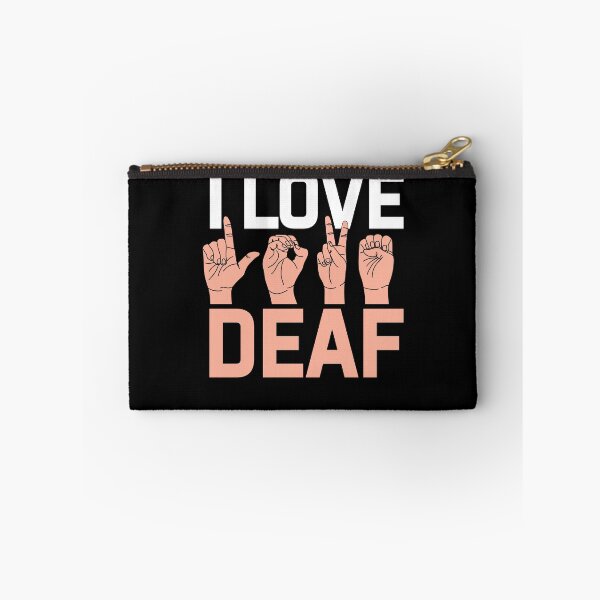 Item preview, I love deaf ASL  be kind deaf not rude  designed and sold by ArtByMigdad.