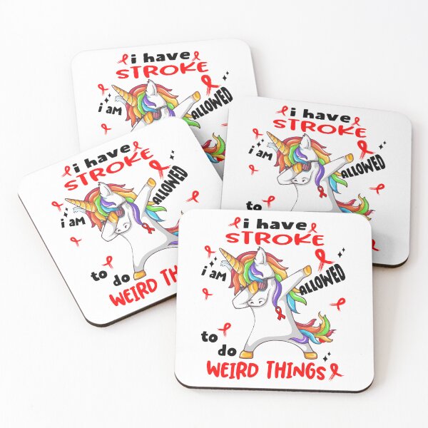 Item preview, Stroke Awareness Funny I have Stroke i'm allowed to do Weird Things! designed and sold by JanetShop809.