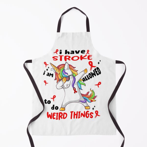 Item preview, Stroke Awareness Funny I have Stroke i'm allowed to do Weird Things! designed and sold by JanetShop809.