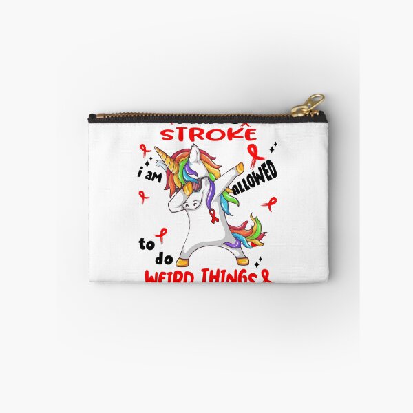 Item preview, Stroke Awareness Funny I have Stroke i'm allowed to do Weird Things! designed and sold by JanetShop809.