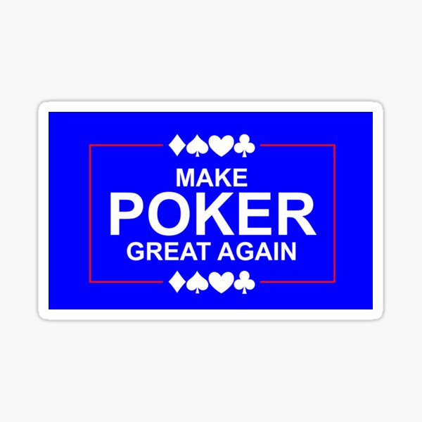 Make poker great again hat