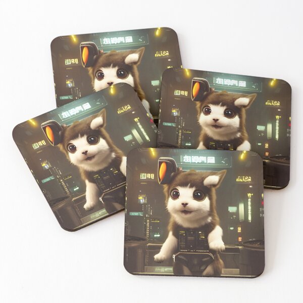 Item preview, Very Cute Fluffy Cyborg Unreal Engine 003 designed and sold by GGTS-Art.