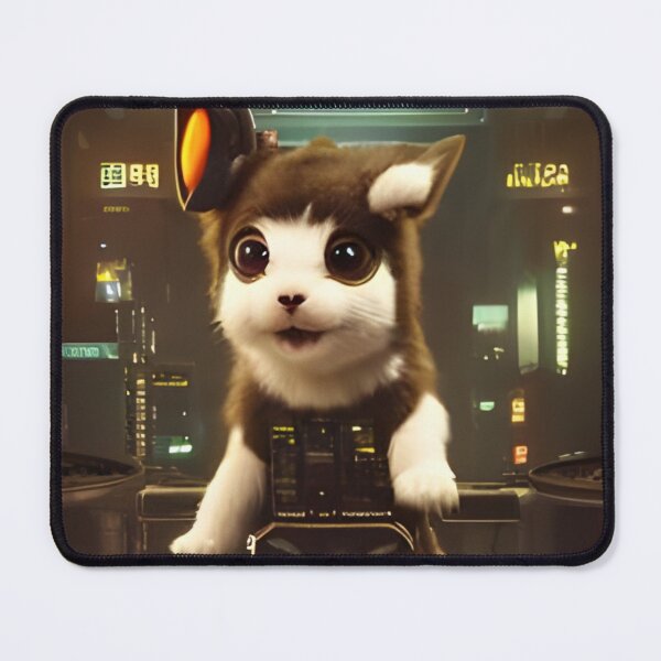 Item preview, Very Cute Fluffy Cyborg Unreal Engine 003 designed and sold by GGTS-Art.