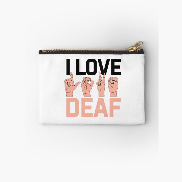 Item preview, I love deaf ASL  be kind deaf not rude  designed and sold by ArtByMigdad.