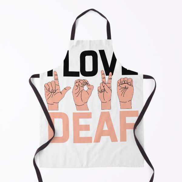 Item preview, I love deaf ASL be kind deaf not rude designed and sold by ArtByMigdad.