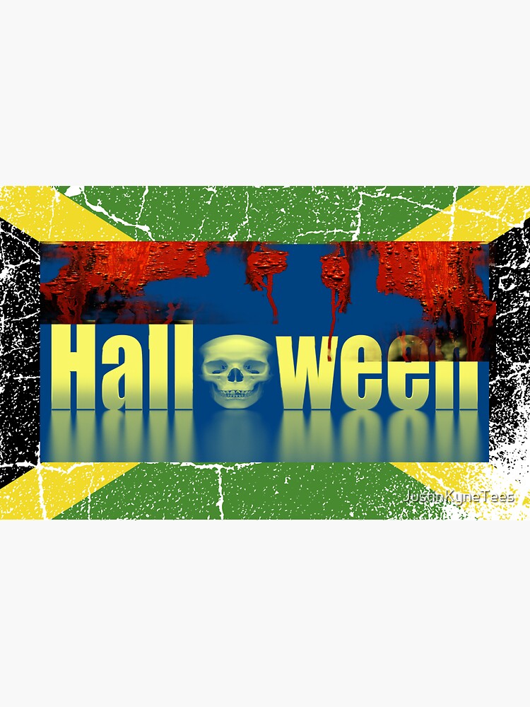 "Bloody Halloween in Jamaica Part II " Sticker for Sale by