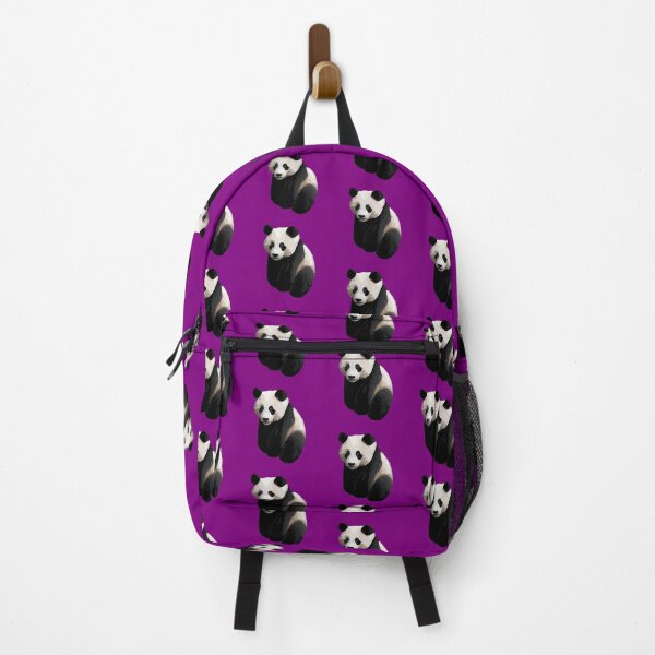 Item preview, Purple - Realistic Giant Panda Illustration designed and sold by Amanda Roos.