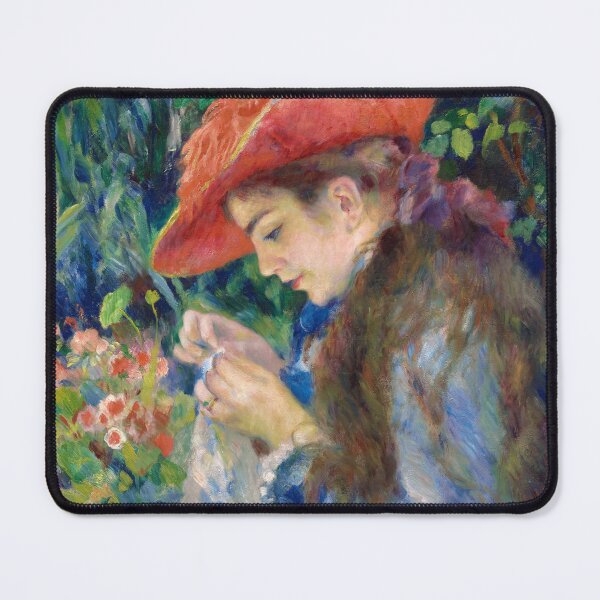 Item preview, Marie Therese Durand Ruel Sewing by Renoir designed and sold by MurellosArt.