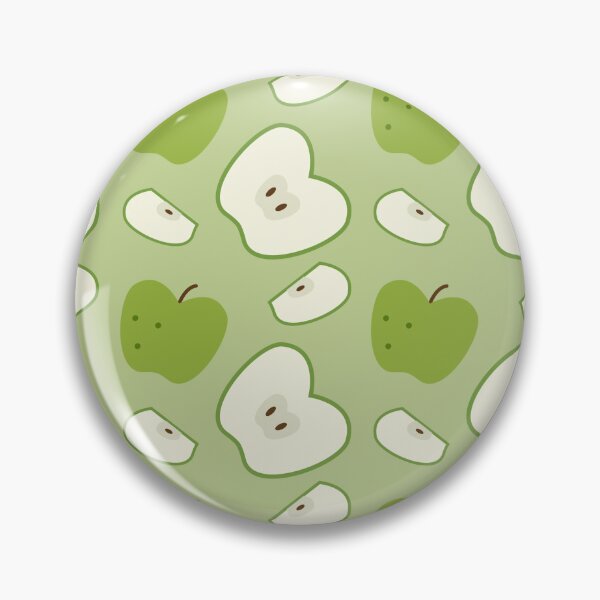 Item preview, ApplePattern in Green and White designed and sold by Artnigel.