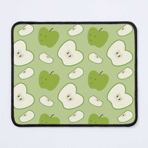 Item preview, ApplePattern in Green and White designed and sold by Artnigel.