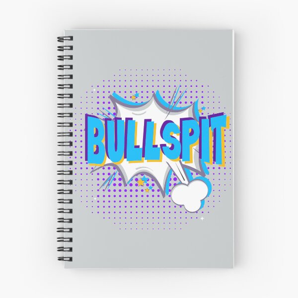 Item preview, Funny Retro Comic Style Bull Spit! the non-cussing cussing design. designed and sold by jamie Omahen.