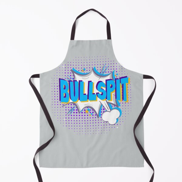 Item preview, Funny Retro Comic Style Bull Spit! the non-cussing cussing design. designed and sold by jamie Omahen.