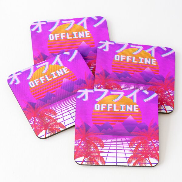 Item preview, Aesthetic Offline Vaporwave Anime EDM Japanese Music designed and sold by Renocrazed.