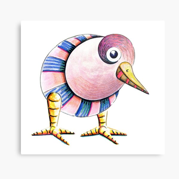 Kiwi Evolved Metal Print