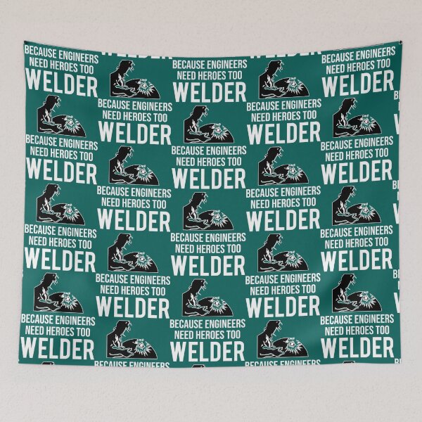 Item preview, Funny Welder Engineers Heroes Welding    designed and sold by DirtyMackell.