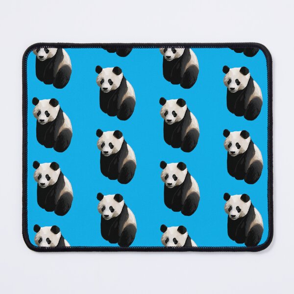 Item preview, Light Cerulean Blue - Realistic Giant Panda Illustration designed and sold by Amanda Roos.