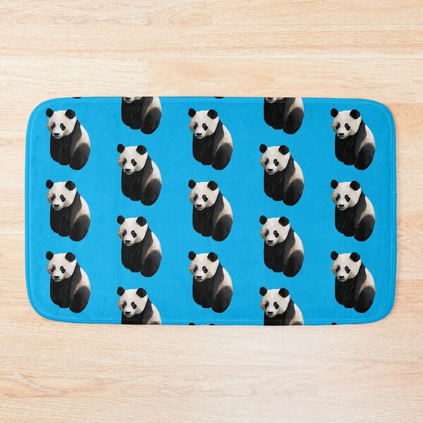Item preview, Light Cerulean Blue - Realistic Giant Panda Illustration designed and sold by Amanda Roos.