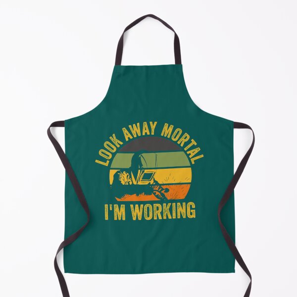 Item preview, Look Away Mortal Im Working Welder designed and sold by DirtyMackell.