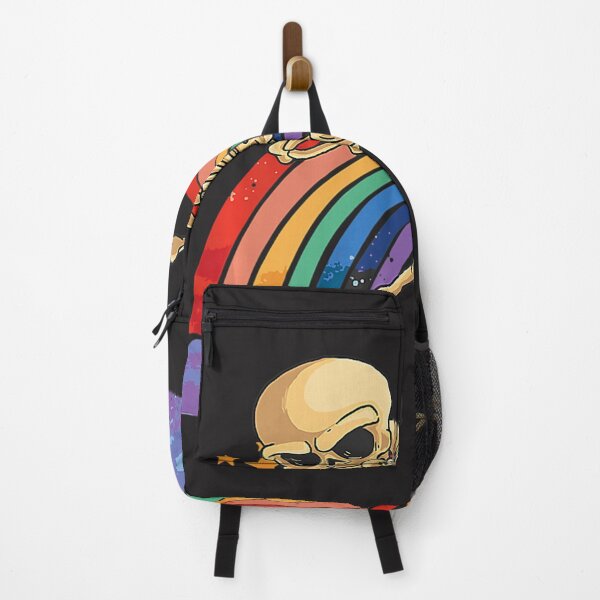 Item preview, Cute Skeleton Dabbing Lazy Halloween Costume Skull Rainbow   designed and sold by okieokeke8.
