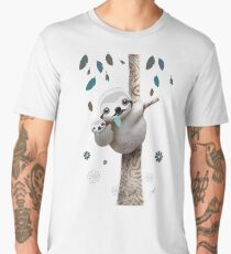 Baby Sloth Daylight Men's Premium T-Shirt