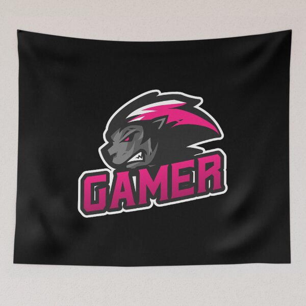 Item preview, Gamer with Ferocious Aggressive Animal designed and sold by PRIVARSHU.