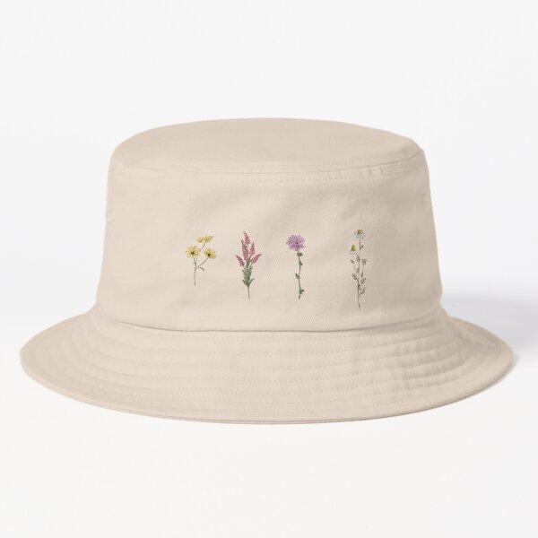 Aperçu de l'œuvre Fleurs sauvages dessinées à la main créée et vendue par GlowinUp Shop.