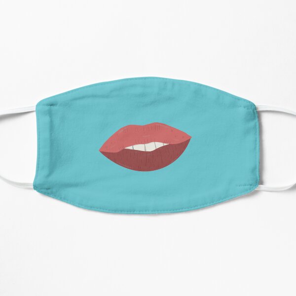Smoochy Lips-Pink Flat Mask