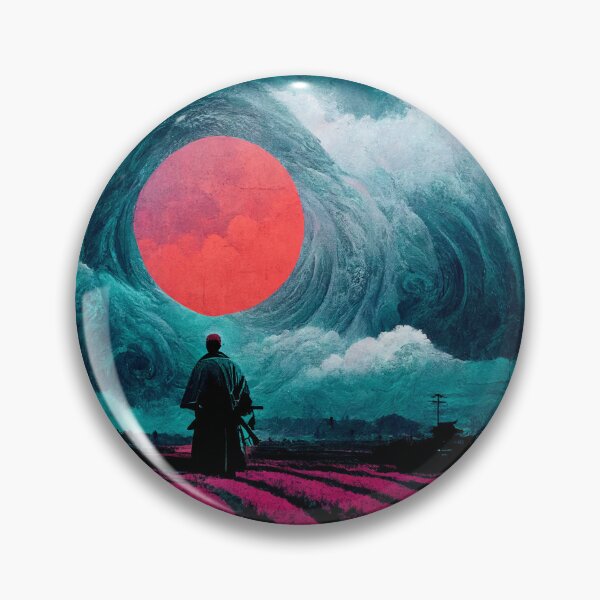 Item preview, The Samurai designed and sold by synthwaveai.