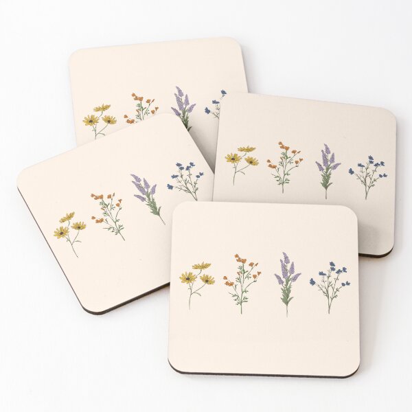 Item preview, Handdrawn Wildflowers designed and sold by GlowinUp Shop.