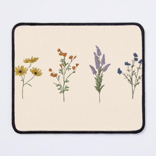 Item preview, Handdrawn Wildflowers designed and sold by GlowinUp Shop.