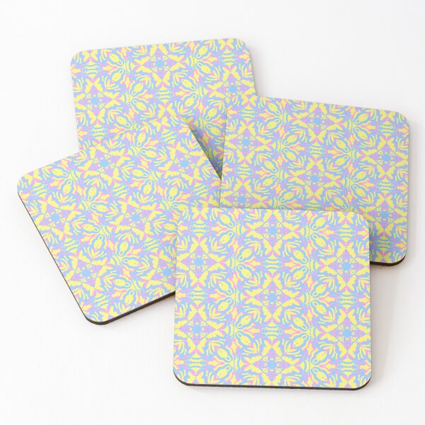 Item preview, Pink Yellow And Blue Pattern Design 2 designed and sold by missmann.