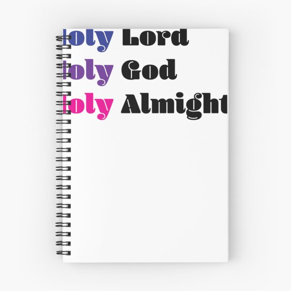 Item preview, Holy Lord God Almighty Classic designed and sold by LexPetersa.