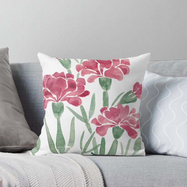 Item preview, Carnation Watercolour Study  designed and sold by JRoseDesign.