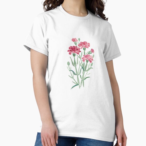 Item preview, Carnation Watercolour Study  designed and sold by JRoseDesign.